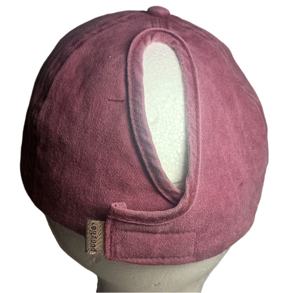 Jessie Pigment Washed Ponyflo® Cap SKUW581 - Picture 8 of 8